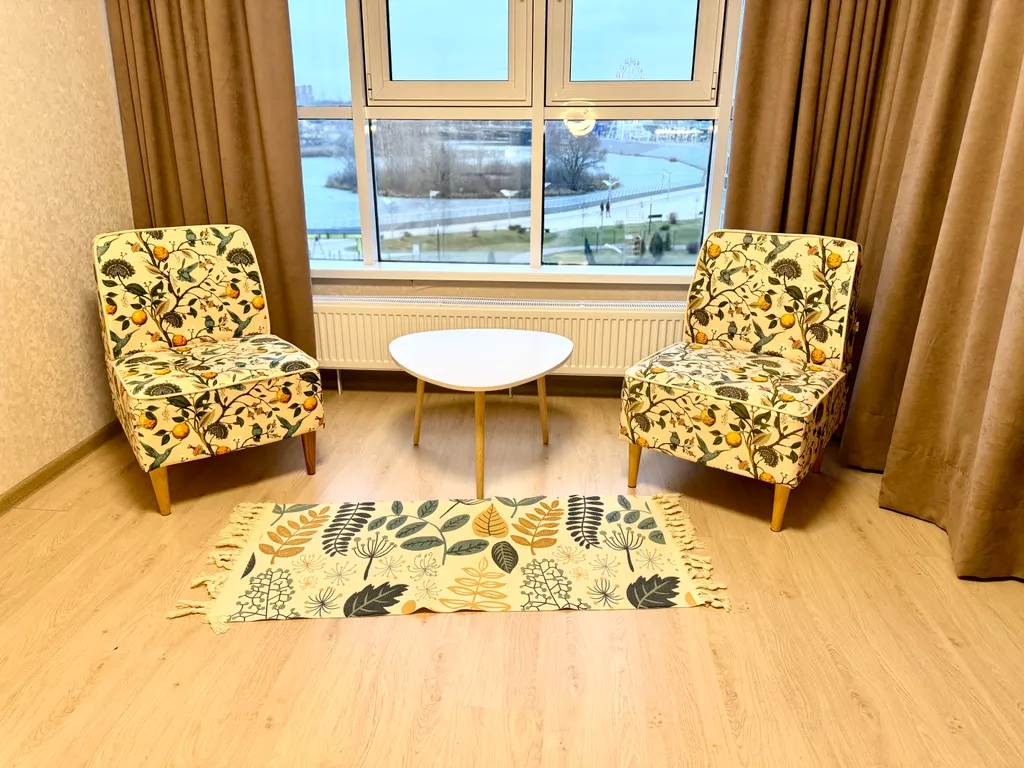 Двухкомнатные апартаменты с шикарным видом на набережную