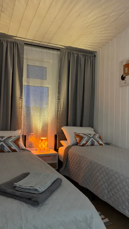 Дом у озера с бесплатной сауной