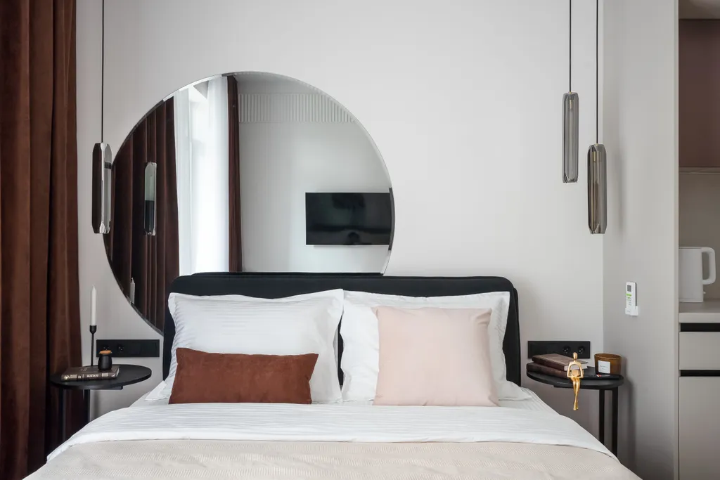 Квартира Квартира Премиум-студия с балконом на набережной Рыбной деревни — Калининград