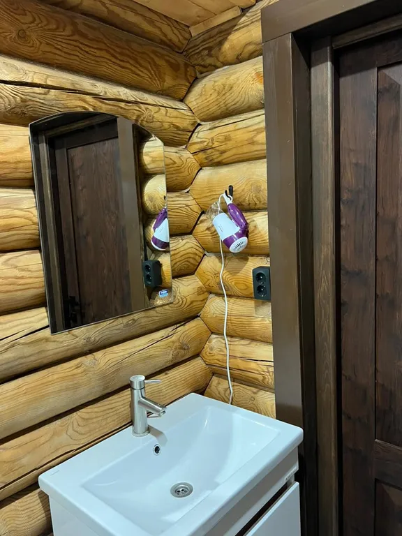 Эко Дом с круглодичным бассейном, мангальной и костровой зоной