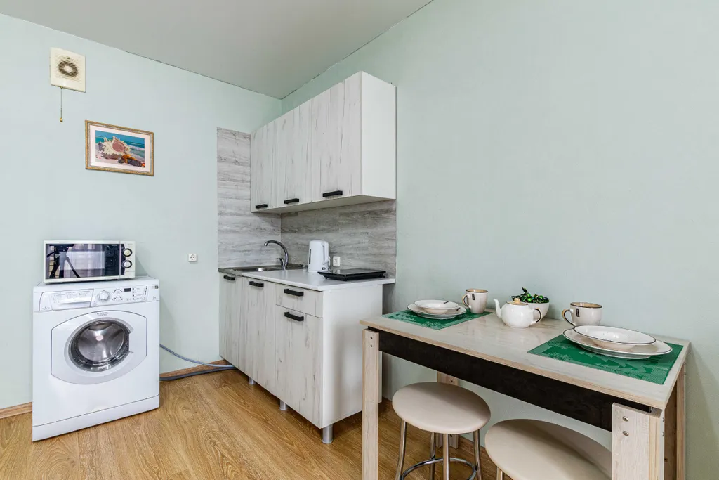 Квартира-студия с балконом