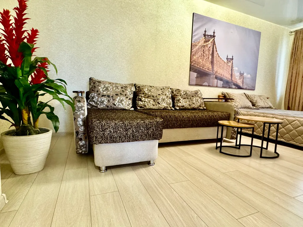 Уютная квартира в центре рядом с ТРЦ Аура