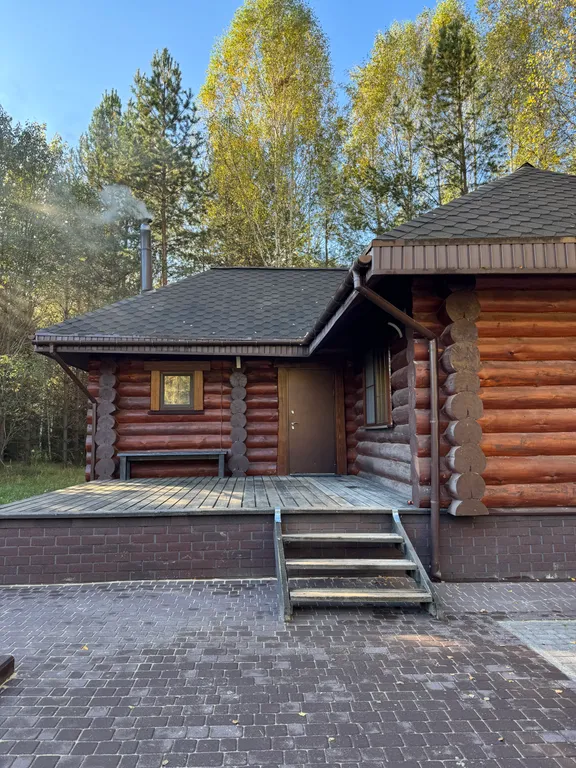 Коттедж Уютный домик с банькой в лесу — аренда посуточно в Никольское (Смольковский с/с)