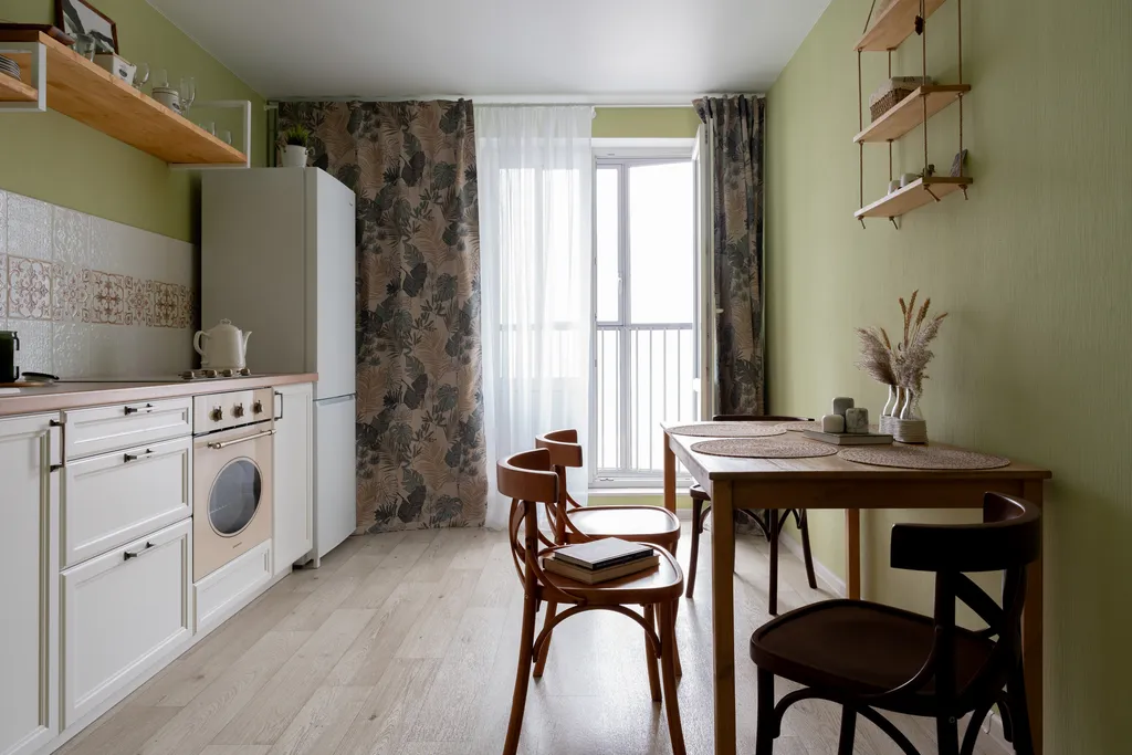 Квартира в скандинавском стиле для приятного отдыха