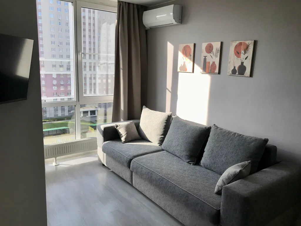 Квартира Уютная светлая однушка с панорамным видом рядом с Академией тенниса — аренда посуточно в Рязань