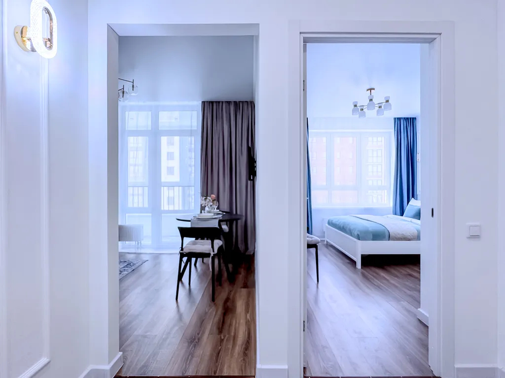 Уютная квартира рядом с ТЦ Алимпик