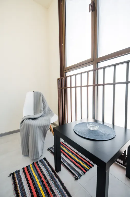 Светлая квартира с красивым видом на город рядом с центром