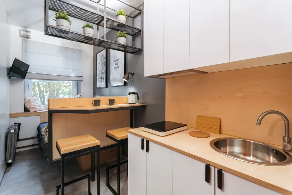 Квартира Квартира Смарт-студия у метро Садовая, Сенная, Спасская — Санкт-Петербург