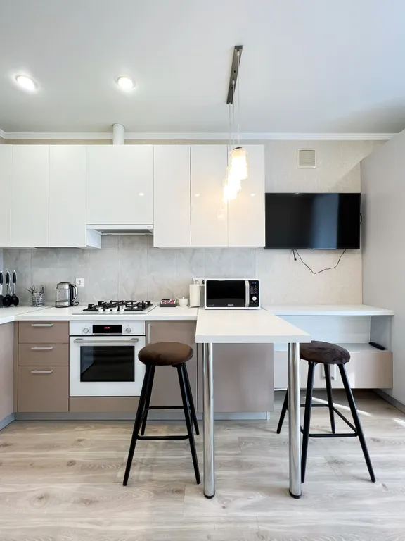 Квартира Эксклюзив Кибер с Неоновым Стилем