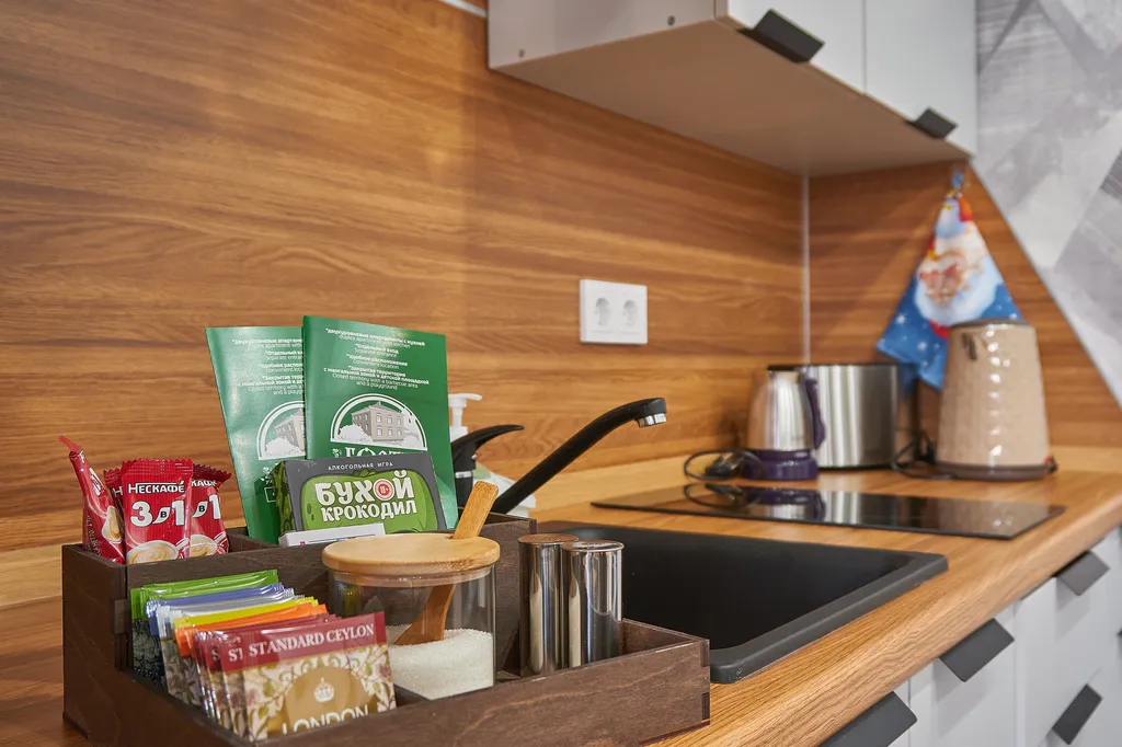 Апартаменты двухуровневые однокомнатные с кухней (апарт 4)