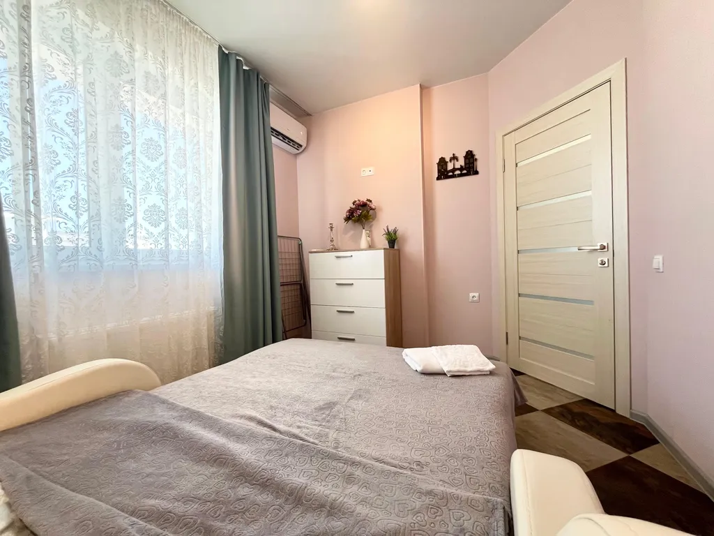 Квартира Уютная евро2к квартира в ЖК Кавказ с видом на море — Анапа