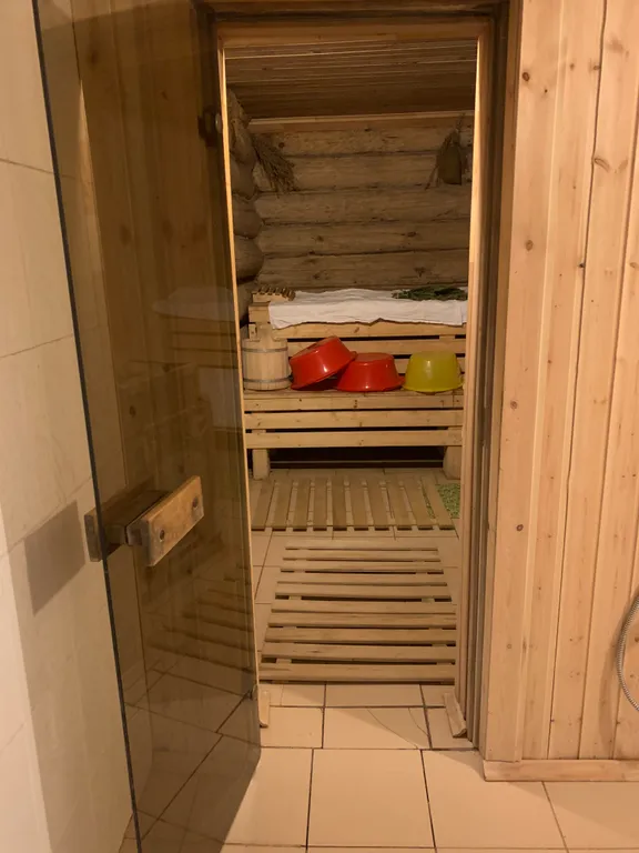 Дом с баней у Голубого озера