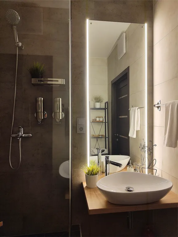 Квартира-студия с шикарным видом на город и реку