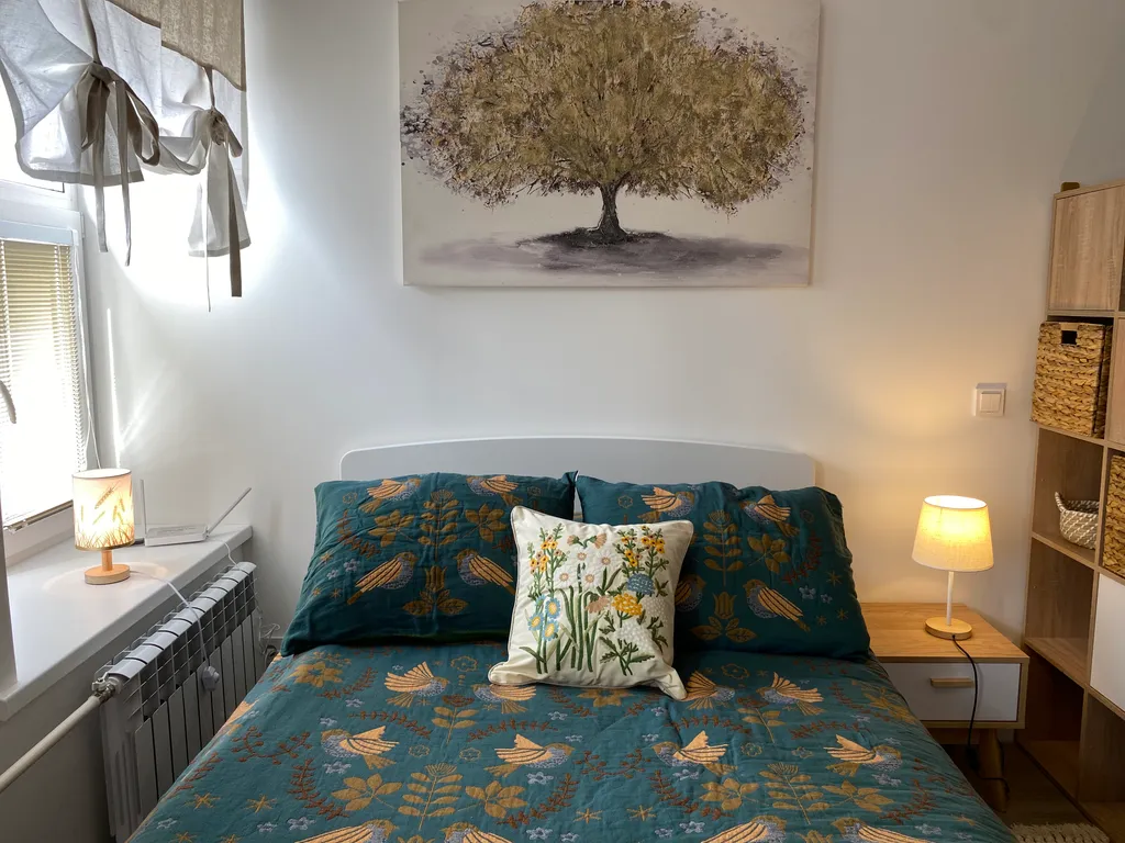 Студия в стиле Сканди с видом на Кремль