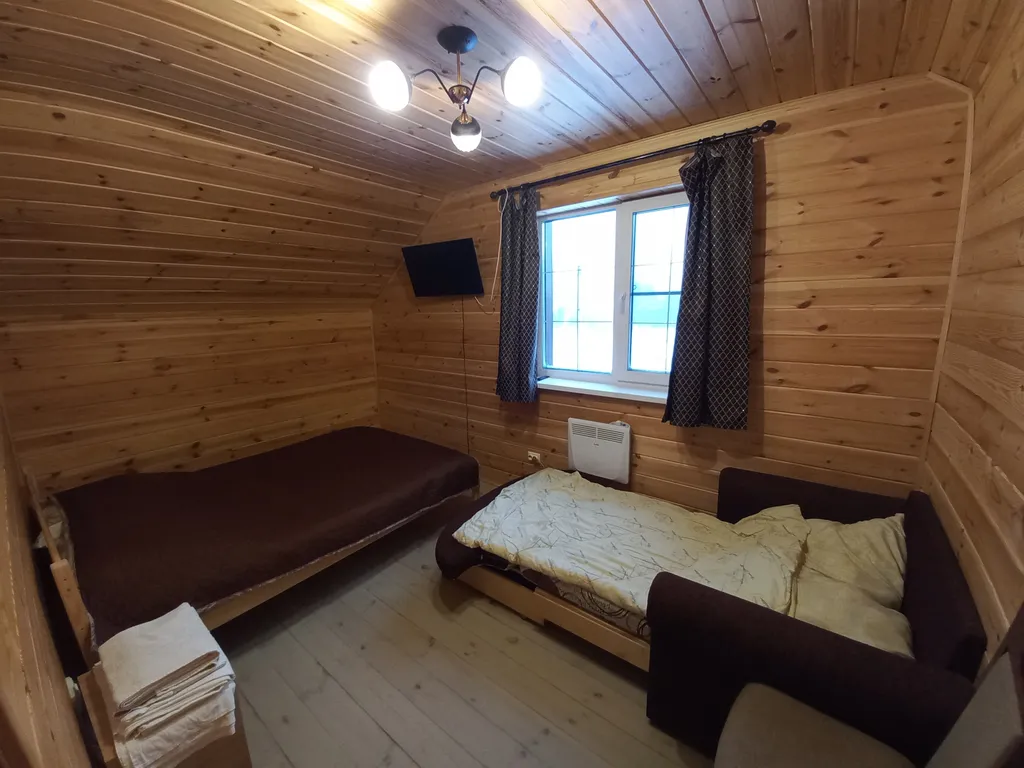 Двухэтажный дом с сауной