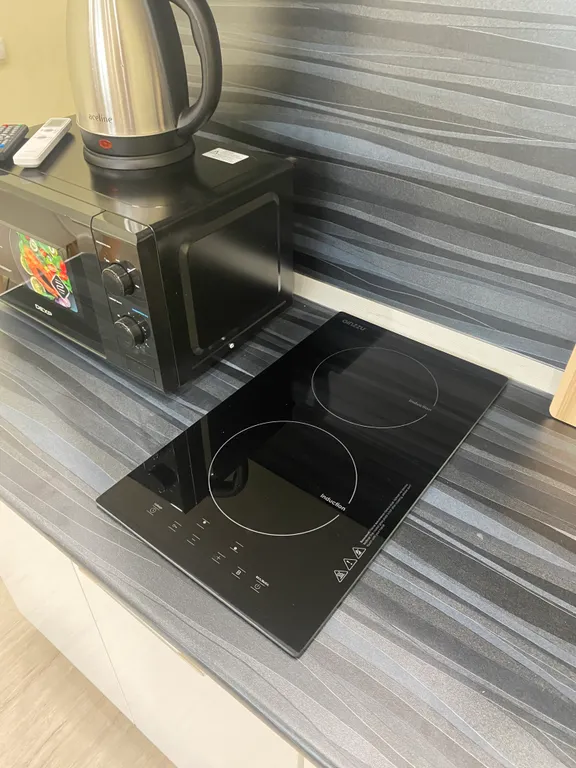 Светлая студия со всеми условиями для комфортного проживания