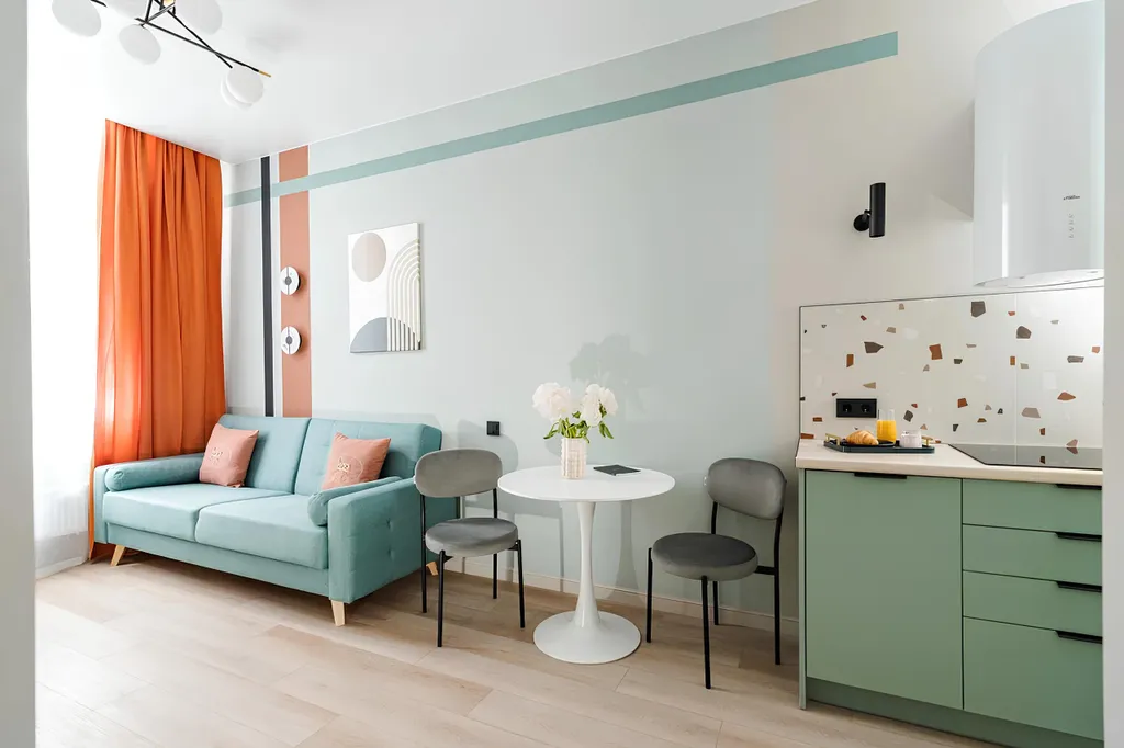 Квартира Однокомнатные апартаменты на Подъездном — Санкт-Петербург