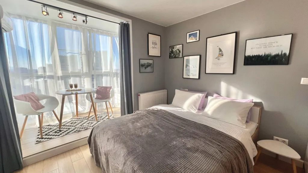 Красивая студия в центре до 4 человек