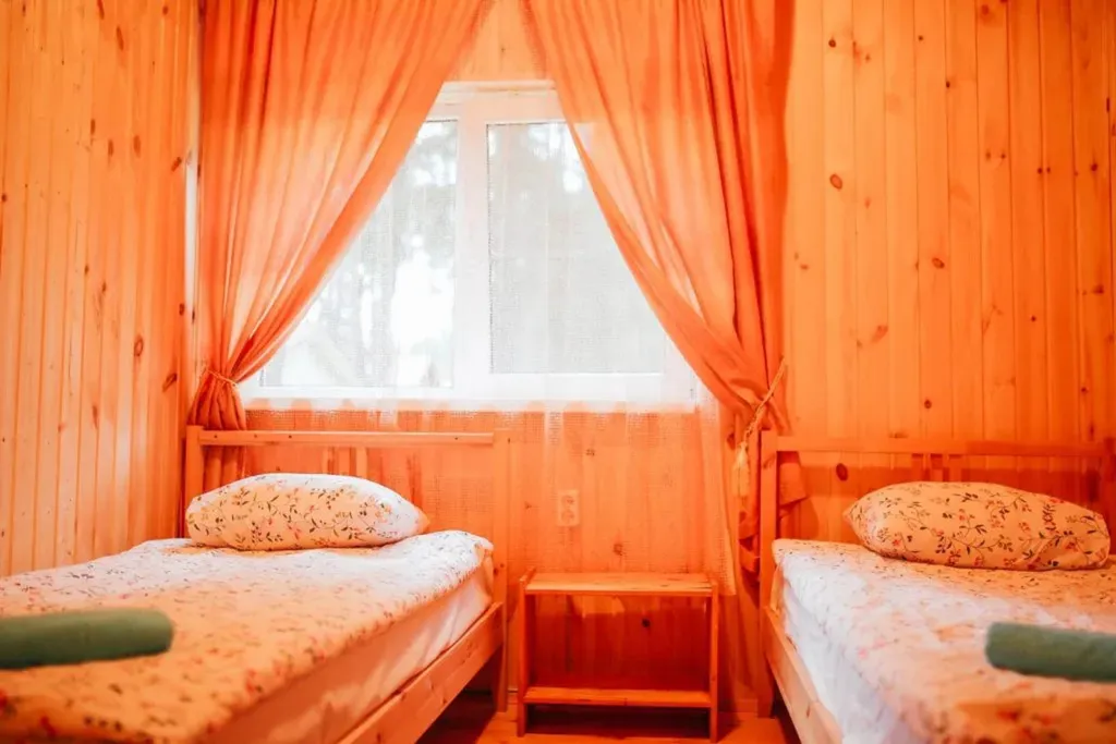 Двухместный номер с удобствами на этаже без животных