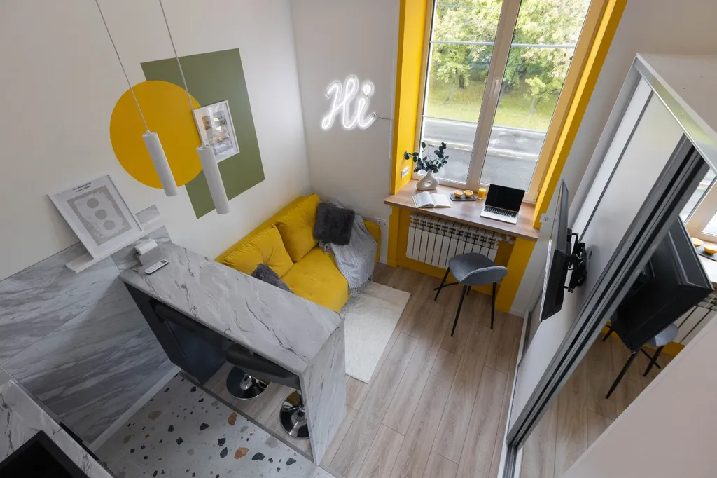 Квартира Квартира Студия Sunny apartment на ВДНХ — Москва