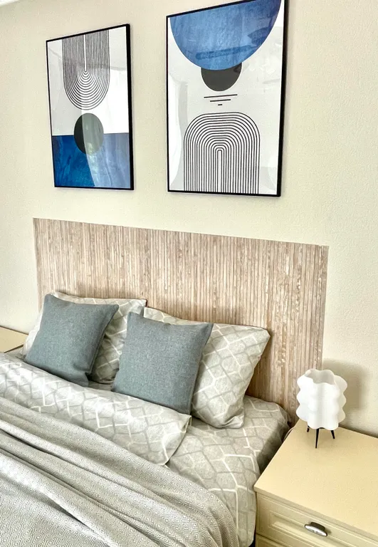 Двухкомнатная квартира с видом, рядом с морем