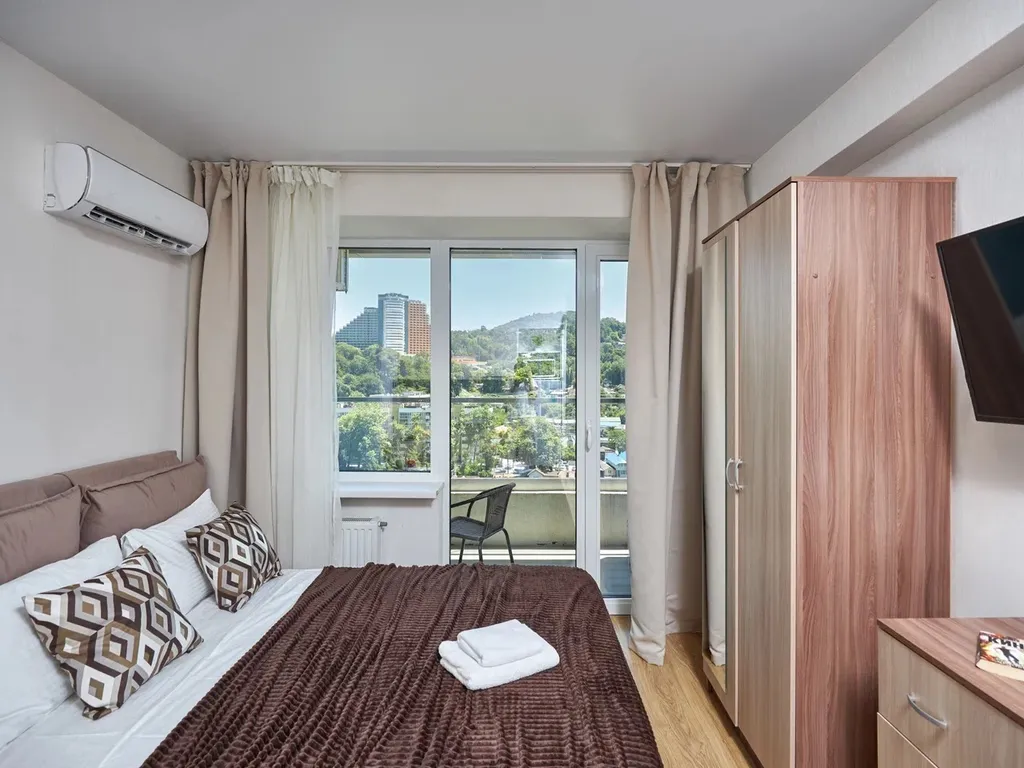 Студия в ЖК Каравелла Португалии с потрясающим видом на горы и море