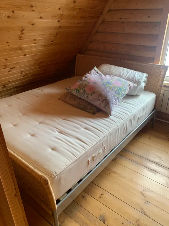 Коттедж Уютный коттедж у озера Донцо,Баня.Гриль-домик.Памятник природы. — Волосово