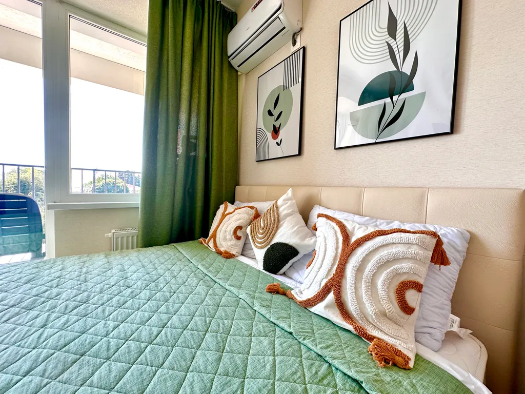 Уютная студия с видом на море в ЖК Каравелла Португалии