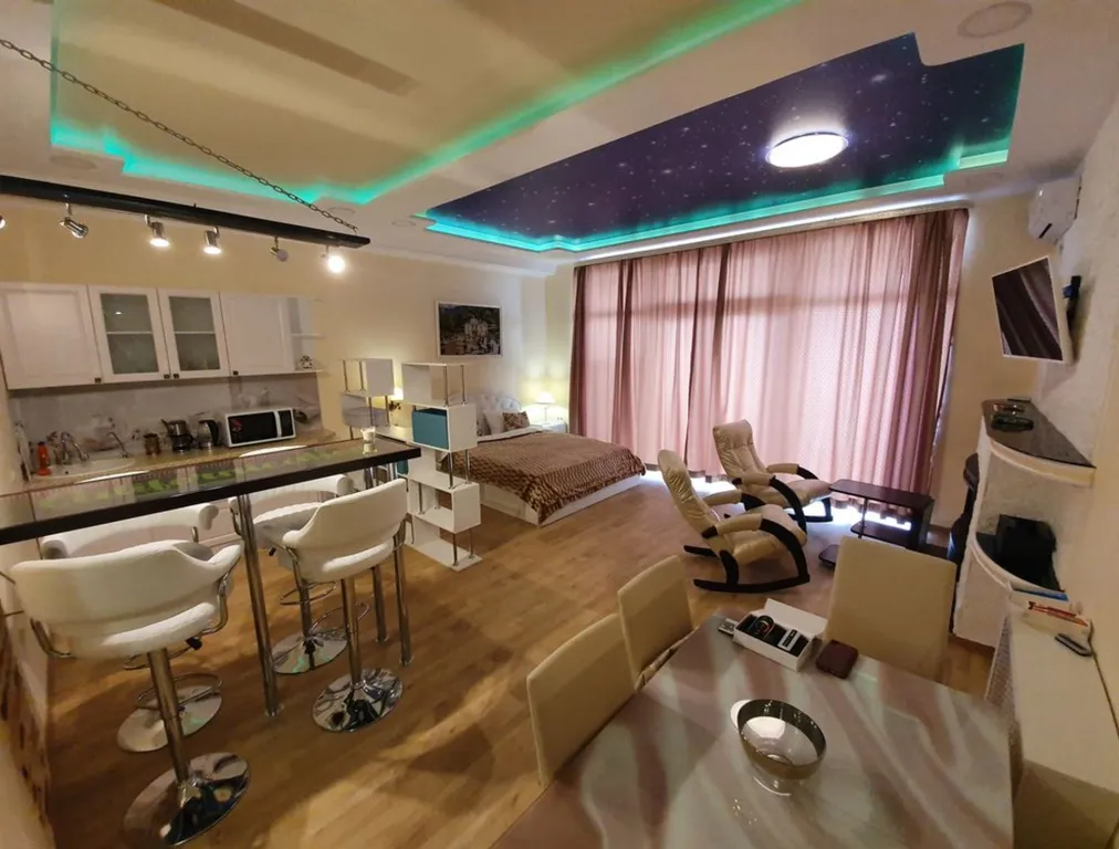 Апартамент с видом на море и звездным потолком Калифорникейшен