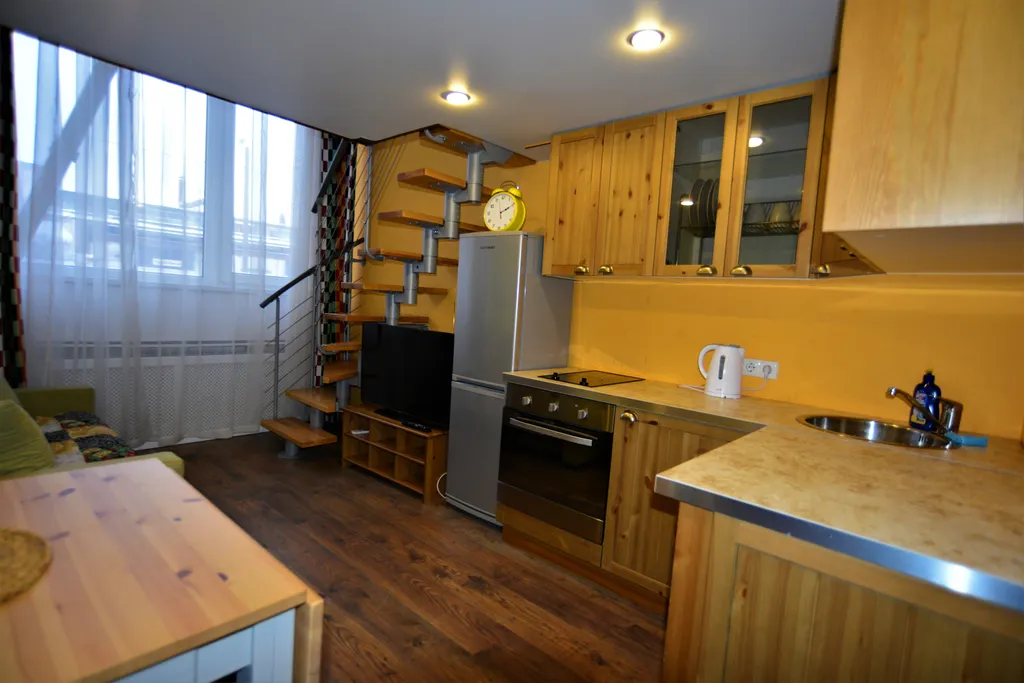 Квартира Двухуровневые апартаменты в Африканском стиле — Москва