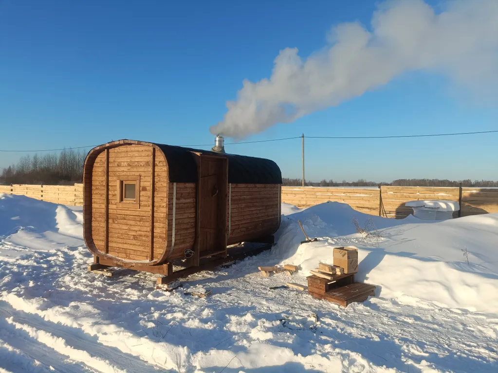 Домик а фрейм у Плеса