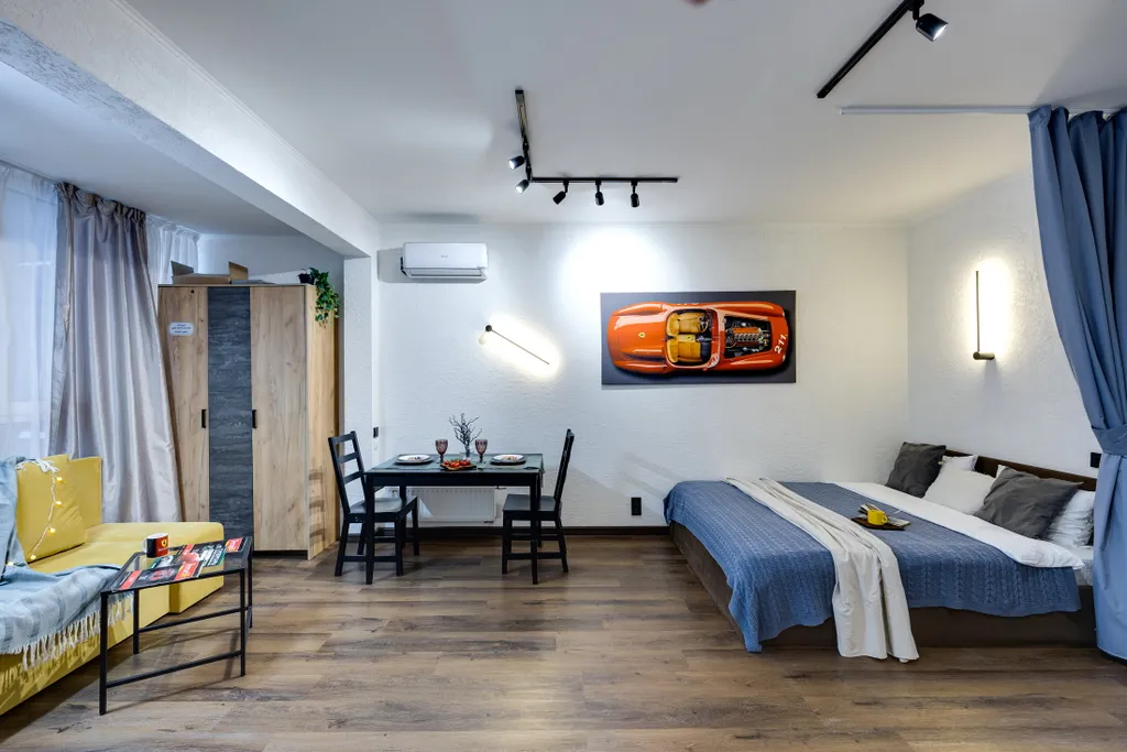 Квартира Супер студия Феррари вблизи ММКЦ Коммунарка и Арена Плэй — аренда посуточно в Коммунарка