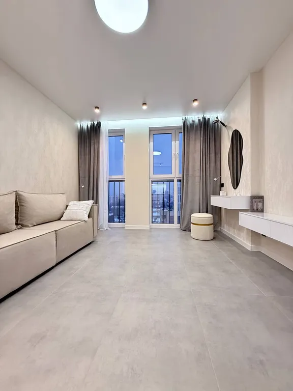 Новая квартира с потрясающим видом на город