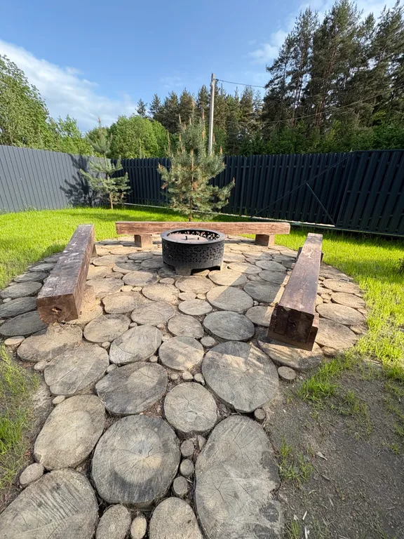 Коттедж Уютный коттедж с сауной и купелью — Бугры