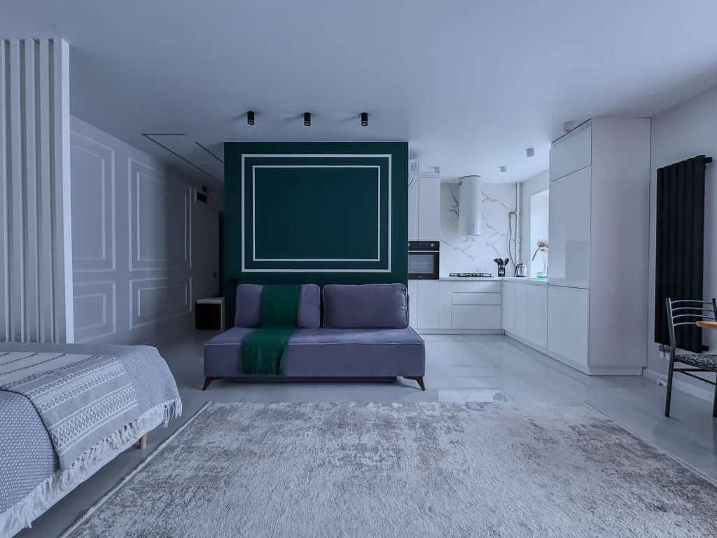 Стильная студия с кондиционером