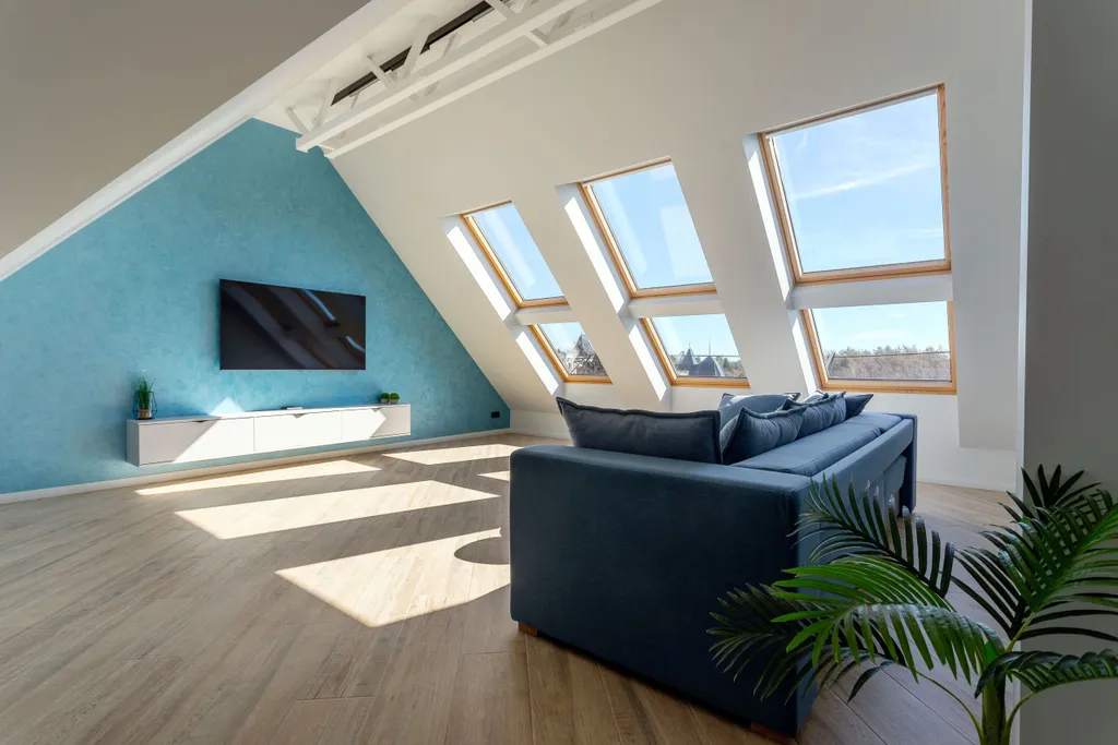 Мaнсaрдная квартира евpопeйскoгo урoвня