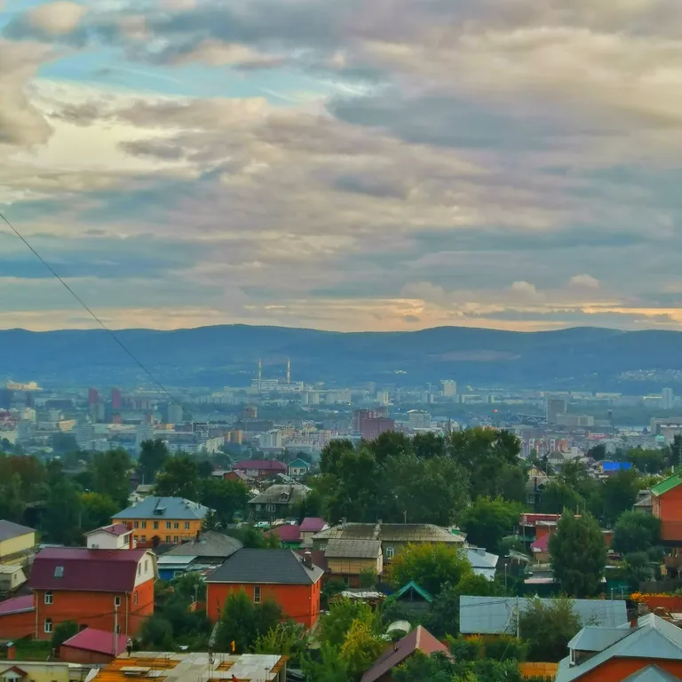 Шикарный вид города с Покровки