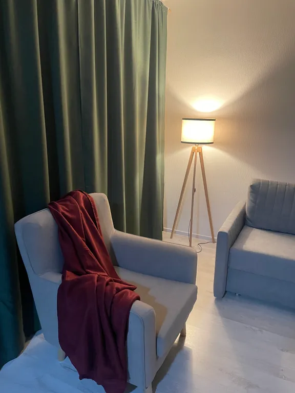 Новая сканди квартира в тихом районе