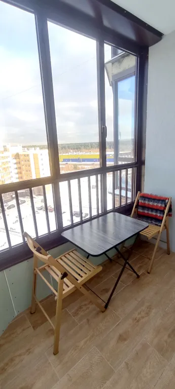 Видовая студия с большой лоджией