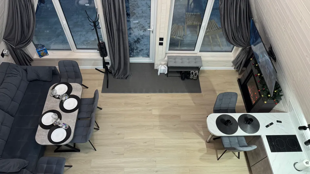 Уютный A-frame у Хибин