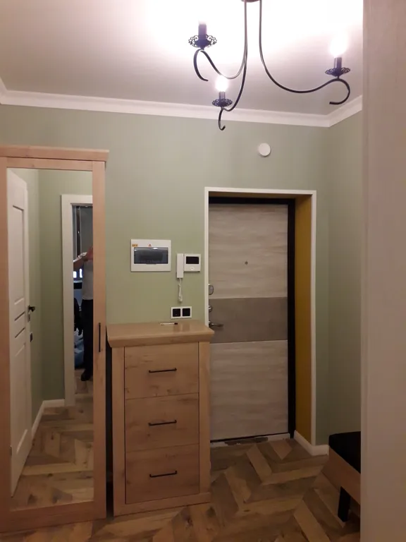 Уютная квартира с камином