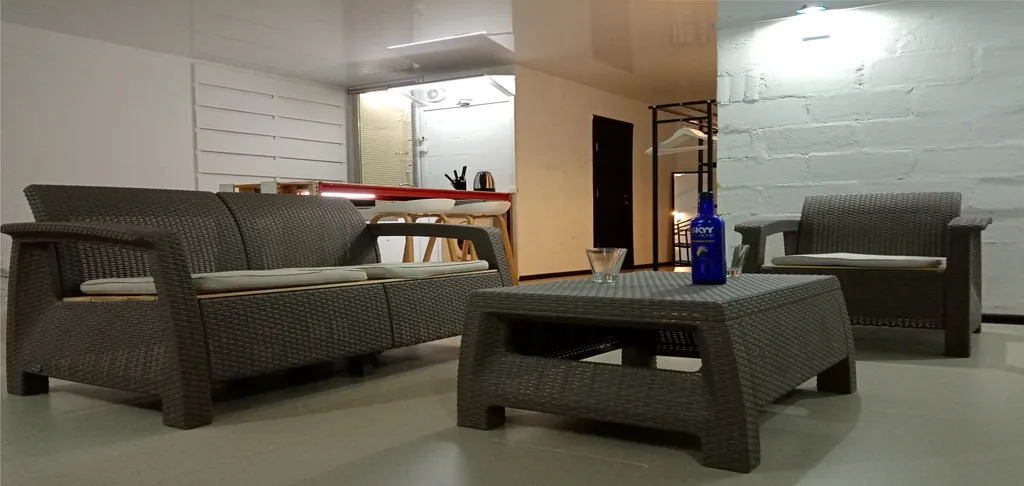 Apart Studio Patrokl Beach с видом на море