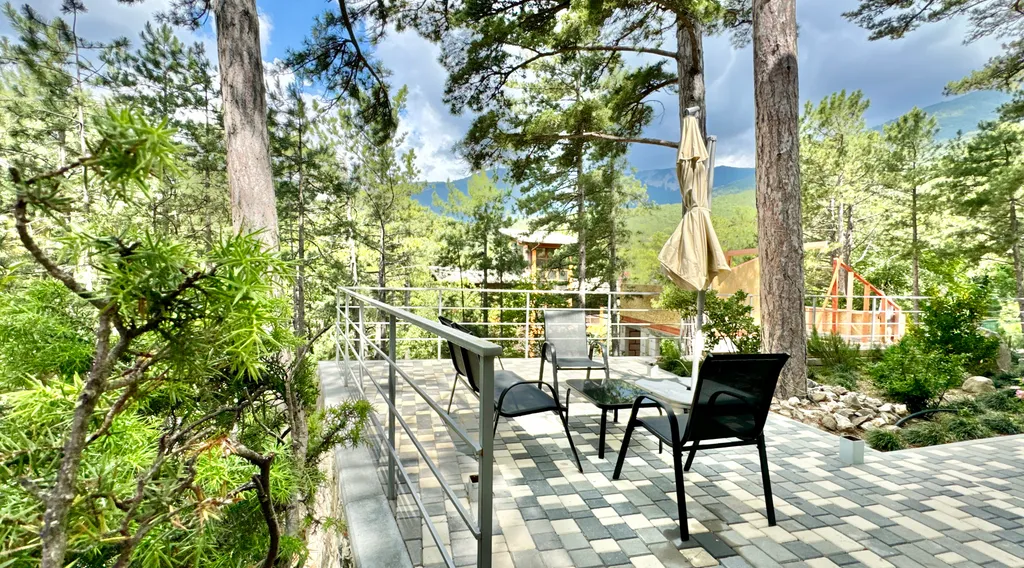 Дом в заповеднике с баней на дровах