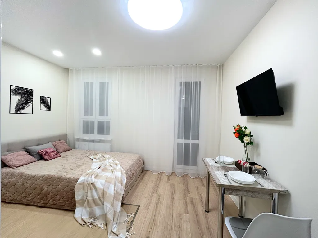 Современная студия в ЖК Ulla в финском стиле