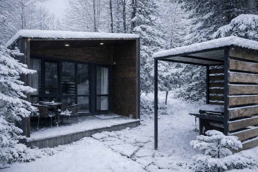 Коттедж Одноэтажный домик — Архыз