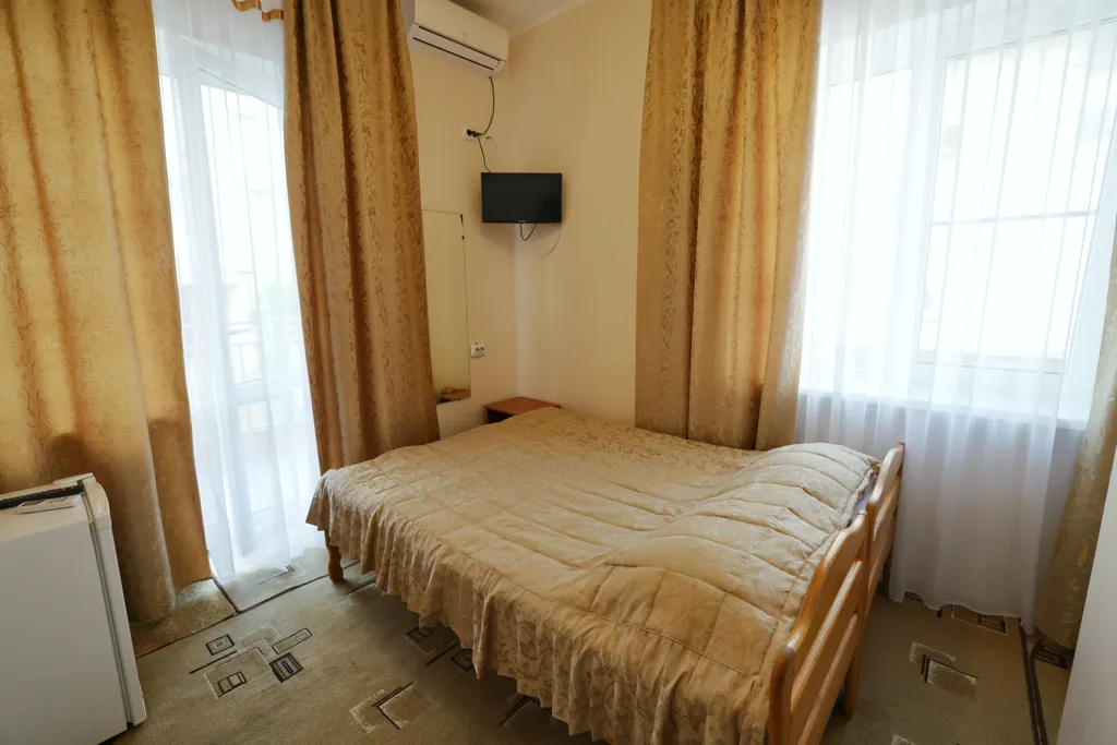 Двухместный номер с балконом и видом на горы