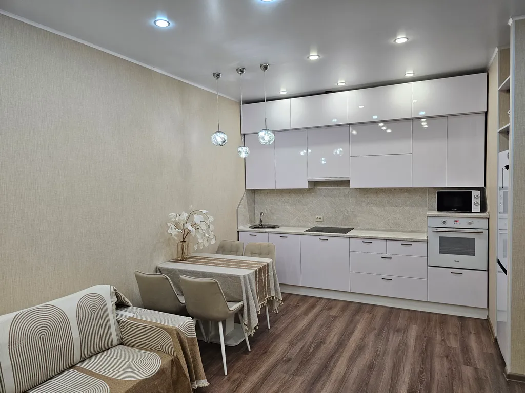 Уютная квартира с кухней  на озере Якты-куль (Банное) ЖК Родина