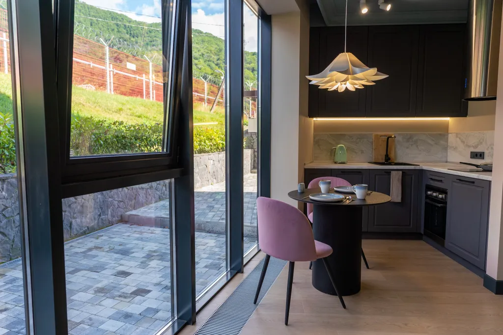 Апартаменты с видом на горы