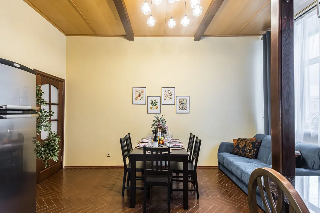 Квартира Квартира Стильная четверка с видом на МИД — Москва