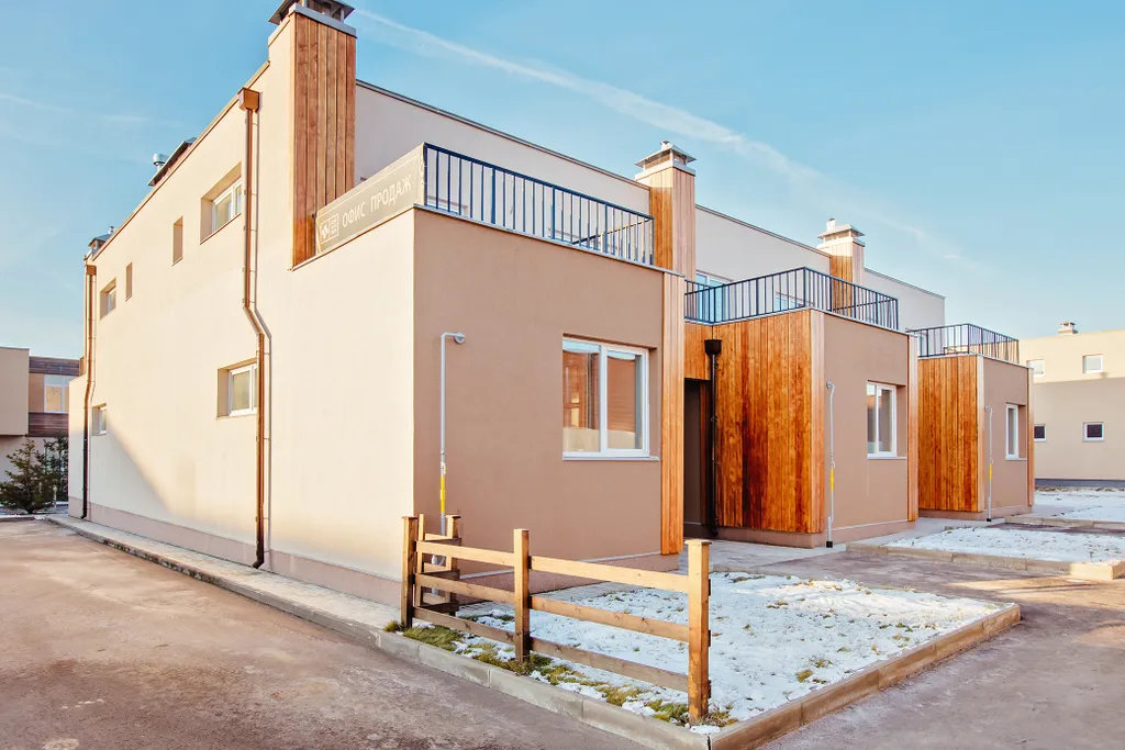 Таунхаус в свежем ветре, сорочаны